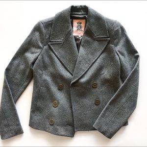 Juicy Couture Grey Wool Blazer
